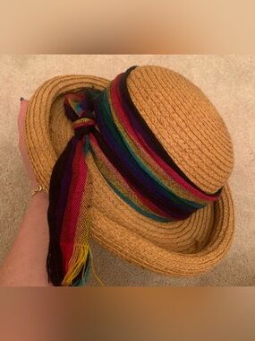 Vintage Toucan Collection Straw Summer Hat